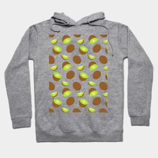 Kiwi Pattern Hoodie